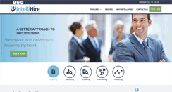 Desktop Screenshot of intellihire.com